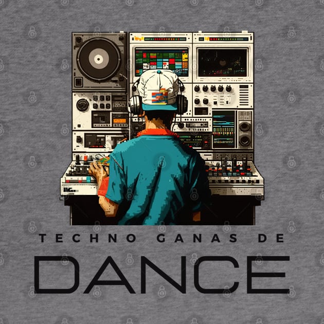 Techno ganas de dance by Micapox